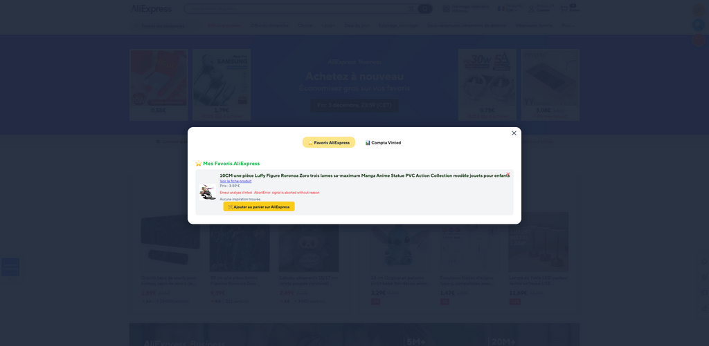 Accès au Bot Aliexpress – Abonnement mensuel